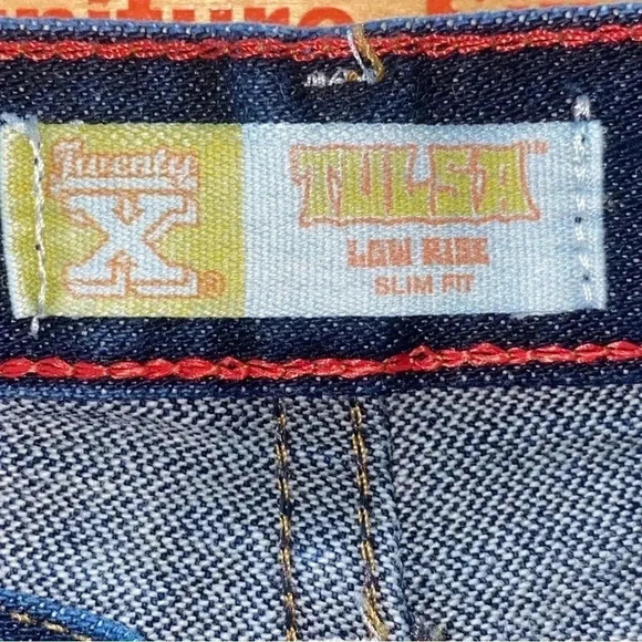 Wrangler Twenty X Slim Fit Jeans Like New Size 9/10 36” Length 🤩 - Picture 6 of 8